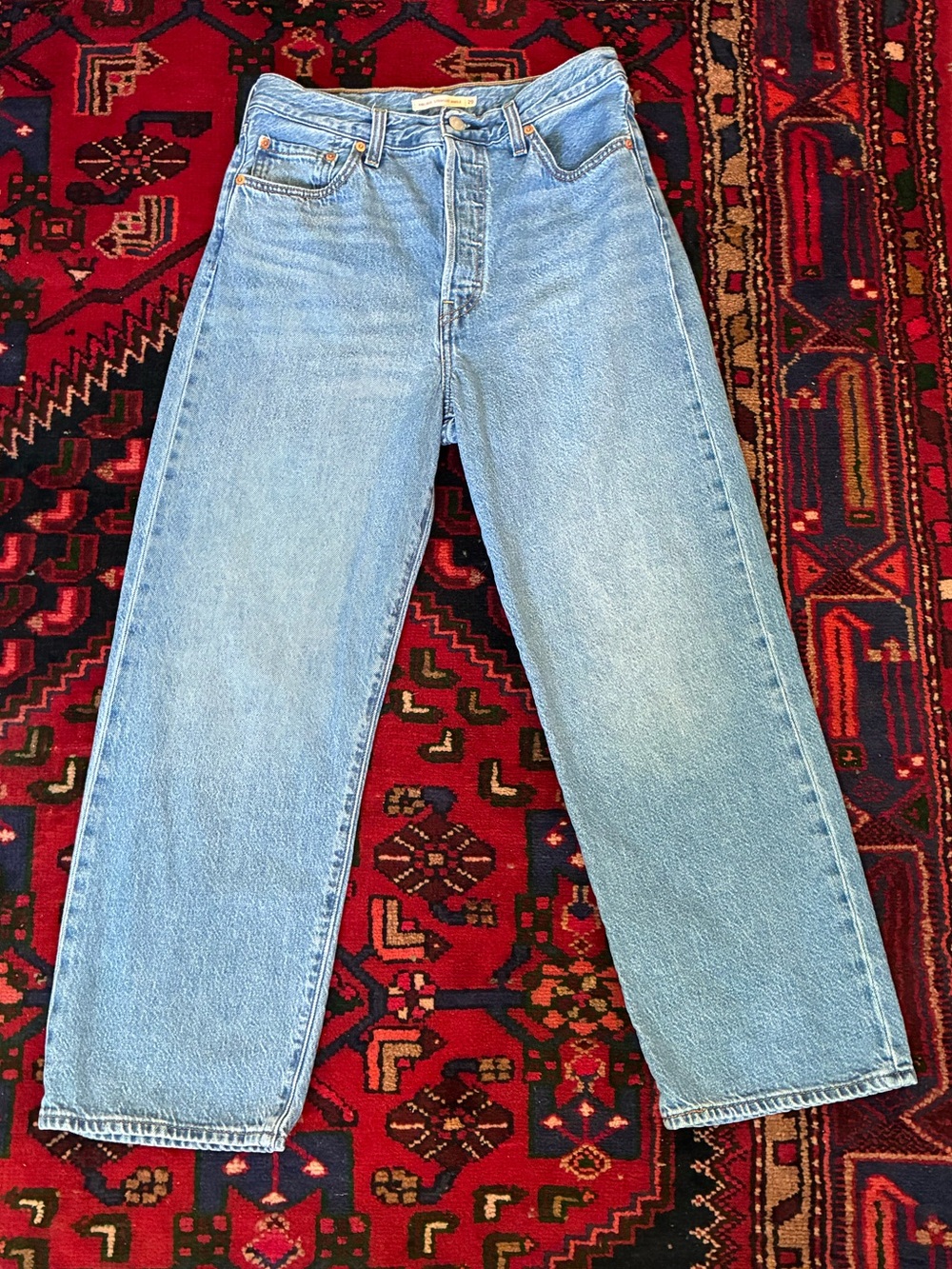 Levi’s Ribcage Straight Ankle Jeans